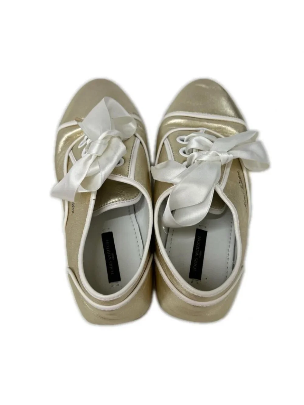 Louis Vuitton Leather Ribbon Driving Shoes